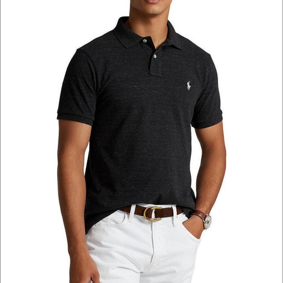 Polo Ralph Lauren Other -  Polo Ralph Lauren Men's Classic Slim Fit In Black Marled Heather Sz Large
